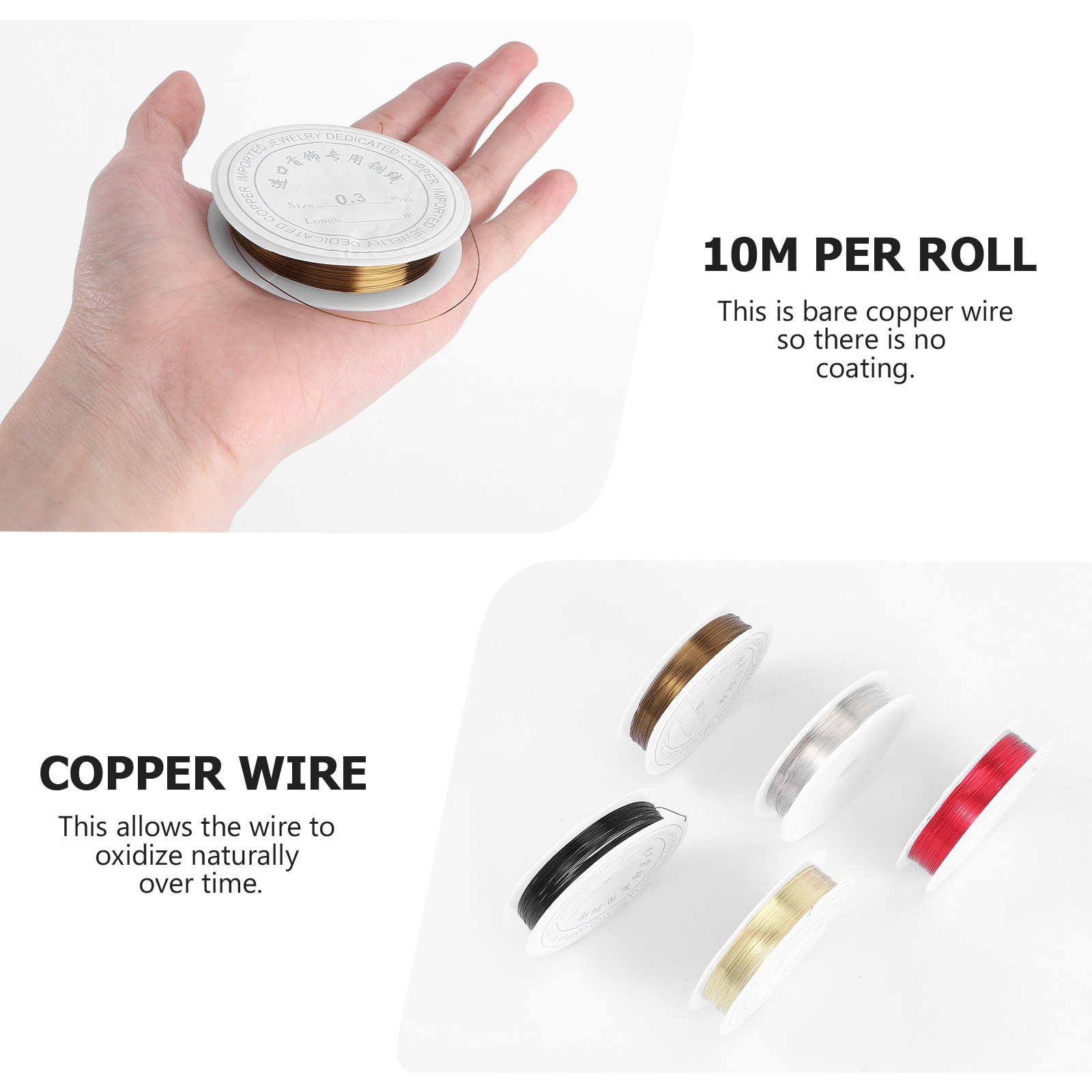 5 rotoli di filo di rame per g - Copper Wire Roll recensione e prezzo