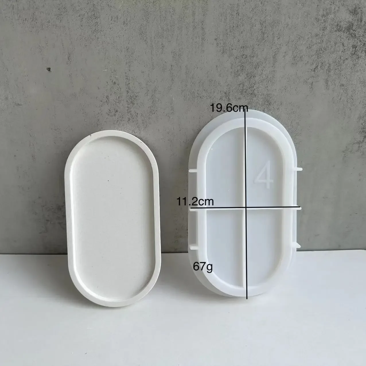 Stampo in silicone per base di - Drip Tray Saucer recensione e prezzo