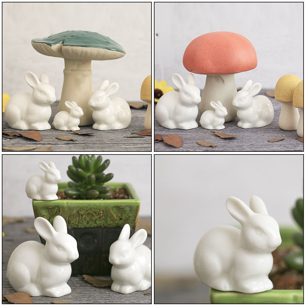 5 pezzi di piccoli coniglietti - Bonsai Garden Landscape Design recensione e prezzo